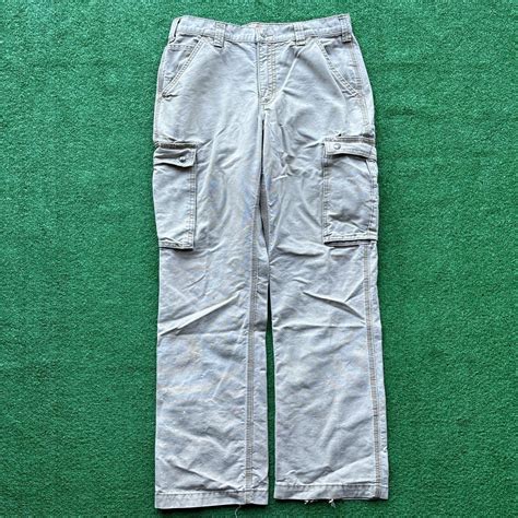 Vintage Carhartt Cargo Pants Dimensions Depop