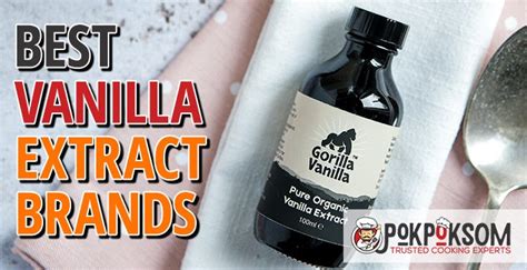 5 Best Vanilla Extract Brands (Reviews Updated 2021) - PokPokSom