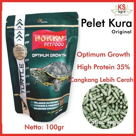 Jual Pelet Kura Brazil Hokky Turtle Food Stick Gr Optimum Growth