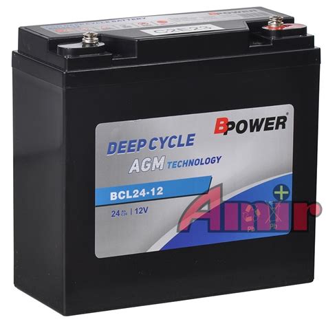 Akumulator BPower BCL24 12 12V 24Ah Deep Cycle AGM