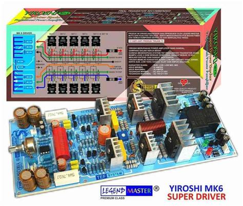 Promo Driver Yiroshi MK6 MK 6 Super Driver Amplifier Yiroshi Legend