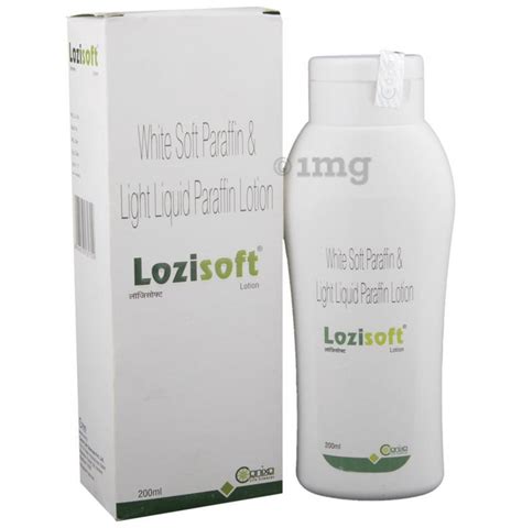 Lozisoft Lotion With White Soft Paraffin Light Liquid Paraffin Buy