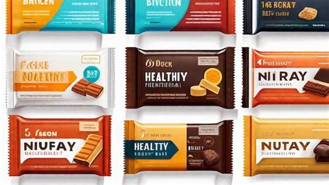 Premium Ai Image Healthy And Energizing Nutrition Bars