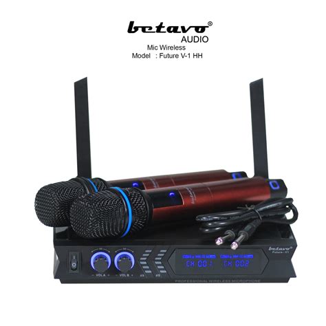 Jual Microphone Wireless Betavo Future V 1 HH Shopee Indonesia