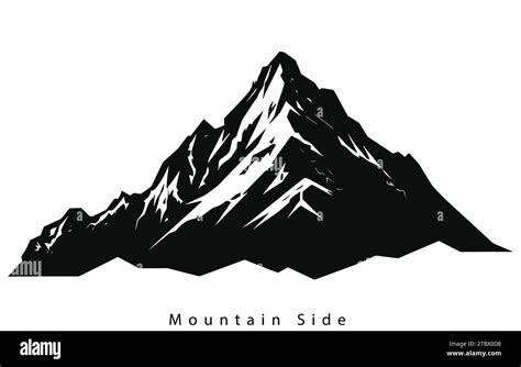 Mountain Silhouettemountains Silhouette Vector Stock Vector Image