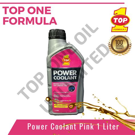 Top One Formula Long Life Radiator Power Coolant Pink Liter