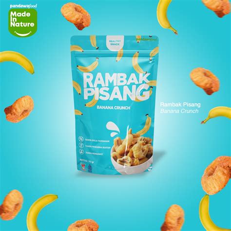 Jual Pandawa Rambak Pisang Banana Crunch Pisang Crispy Banana