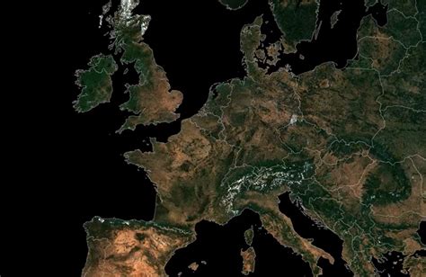 Horror Timelapse Shows Europe Dry Out From Space - Newsweek