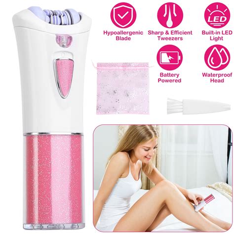 Portable Smooth Glide Epilator For Women IMounTEK Cordless Women Shaver