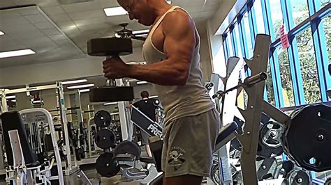 Strict Form DB Curls - 50 lb x 4 reps - YouTube