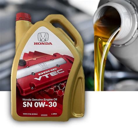 Honda Genuine Fully Synthetic SN 0W 30Engine Oil 4 Litre