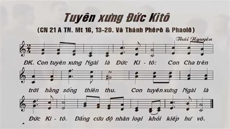 HiỆp LỄ TuyÊn XƯng ĐỨc KitÔ Cn 21 Tn A ThÁnh PhÊrÔ VÀ PhaolÔ Lm Thái Nguyên Chords Chordify