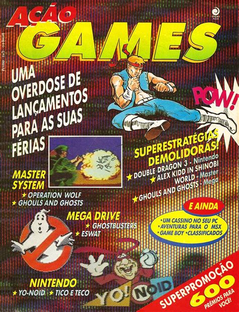 Acao Games Issue 002 June 1991 Ação Games Retromags Community