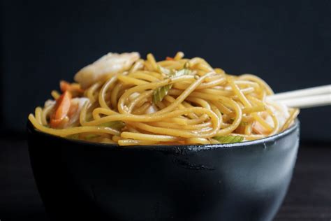 Hibachi Noodles With Shrimp A Healthy Makeover