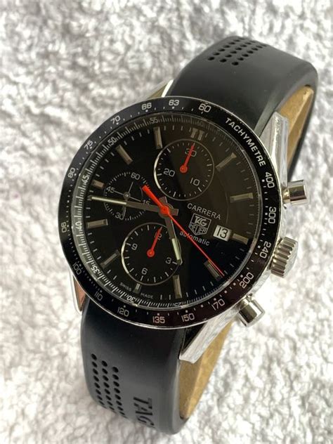 Tag Heuer Carrera Automatic Chronograph Red Cv 2014 Catawiki