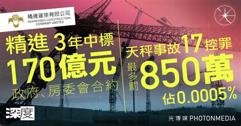 奪命天秤之一｜精進3年中標170億政府、房委會工程 天秤事故17控罪最多罰850萬 佔00005 光傳媒 Photon Media