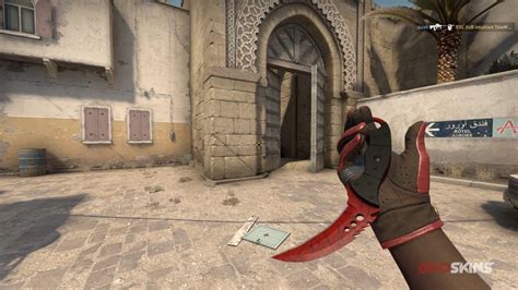 Talon Crimson Web 0 03 Float Value Off MW CSGO Knife Gun Skins