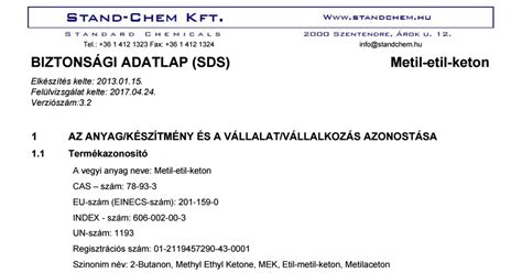 MSDS Metil Etil Keton Pdf Google Drive