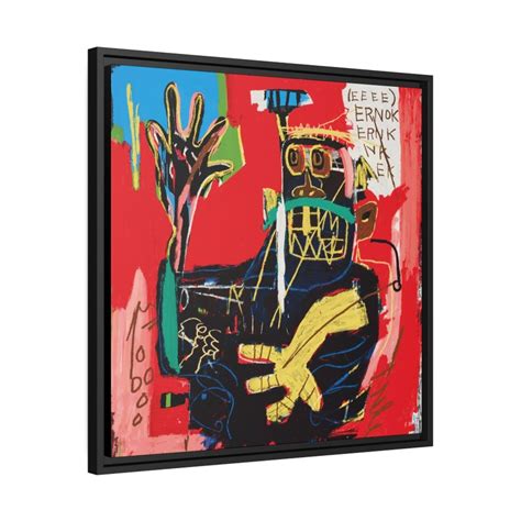 Wall Art Basquiat Print Canvas Basquiat Modern Art Extra Large Canvas