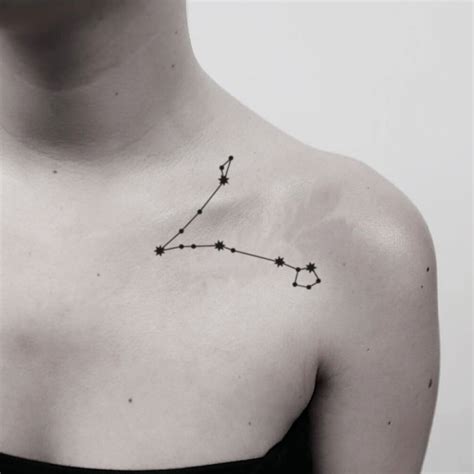 Pisces Constellation Temporary Tattoo Sticker Set Of Etsy