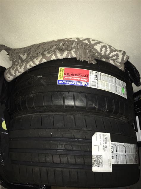 For Sale *New* Michelin Pilot Super Sports 245/40/19 - MyG37