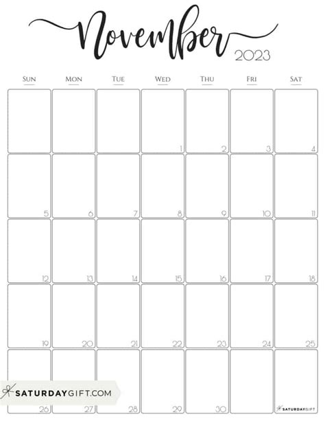 November 2024 Calendar Portrait Template Dedra Evaleen