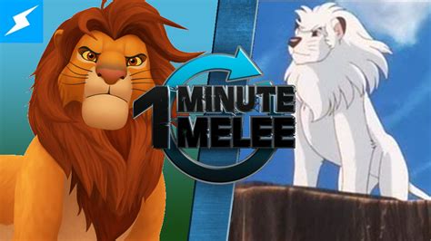 Simba vs. Kimba by SonicPal on DeviantArt