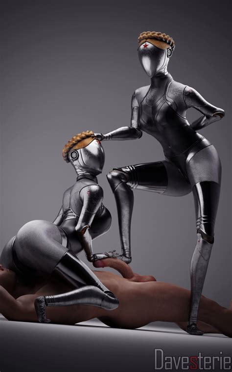 Rule 34 1boy 2girls 3d Atomic Heart Blender Davesterie Feet Female Femdom Ffm Threesome