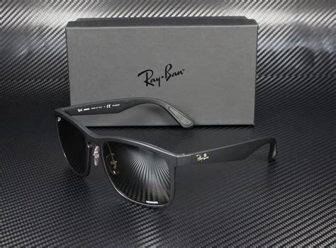 Ray Ban Rb4264 601s5j Matte Black Blue Mir Gold Polarized 58 Mm Men S Sunglasses 8056597036030