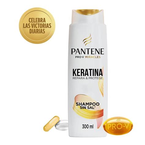 Shampoo Pantene Pro V Miracles Keratina Repara Y Protege Reparador