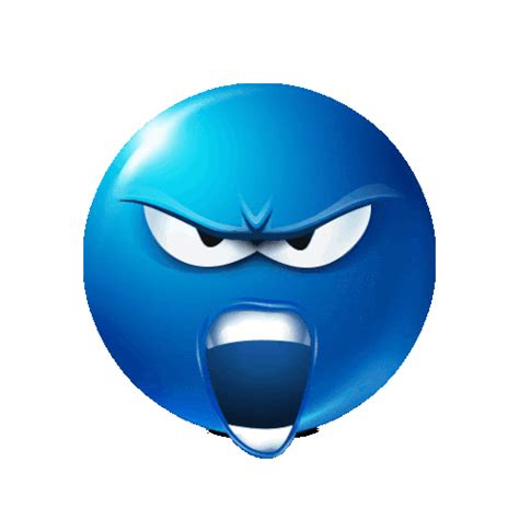 Blue Emoji Sticker - Blue emoji - Discover & Share GIFs