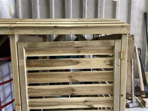 Rowlinson 8 X 3ft Large Timber Triple Wheelie Bin Storage Storage