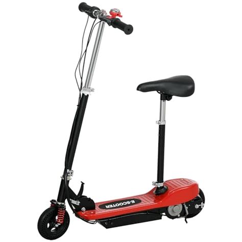 HOMCOM Trottinette électrique 120 W Pliable pour Enfants 7 14 Ans 15