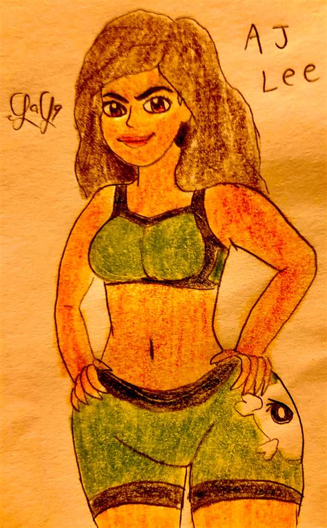 AJ Lee in Scooby-Doo! The WWE Mystery by LugiaLover249 on DeviantArt