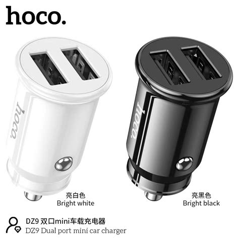 ของแท้ Hoco Dz9 ที่ชาร์จรถยนต์ 34a 2usb หัวชาร์จรถ รถยนต์ Shopee