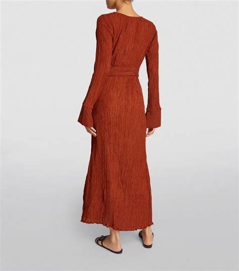 Peace Silk Bamboo Celine Maxi Dress