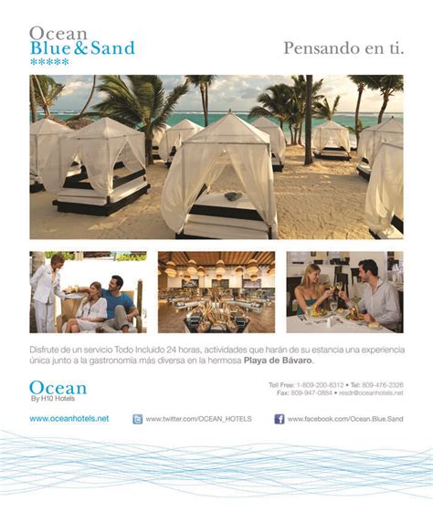 Ocean By H Hotels Magazine Ad Campaign By Cesar Huerta At