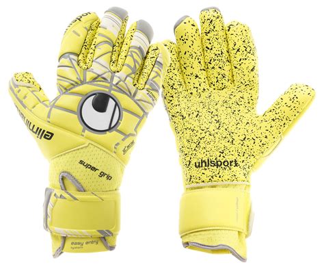 Uhlsport Goalkeeper Gloves Eliminator Supergrip Finger Surround