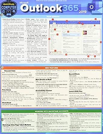 Microsoft Outlook A Quickstudy Laminated Software Reference