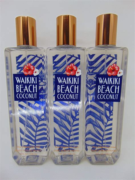 Amazon Bath And Body Works WAIKIKI BEACH COCONUT Travel Size Fine