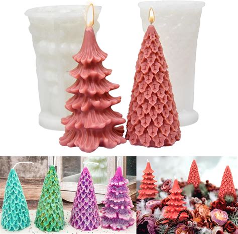 Amazon Pine Cone Candle Silicone Mold Christmas Pinecone Soap Mold