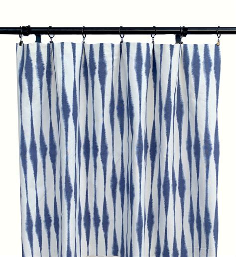 Shibori Indigo Curtains Navy Blue Curtain 2 Curtain Panels Etsy