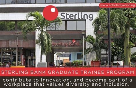 Sterling Bank Graduate Trainee Program 2024 Full Application Guide Scholars World