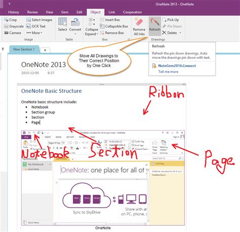 Move Drawing Handwriting And Ink With Image In Onenote Office