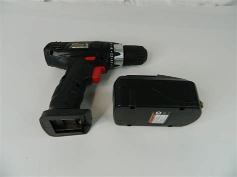 Drill Master 18v Volt Nicd Battery Pack 13ah And Drill 69652 Works Ebay