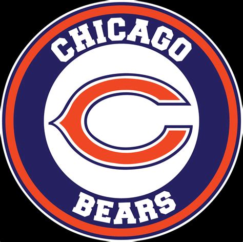 Chicago Bears C Circle Logo Vinyl Decal Sticker 10 Sizes