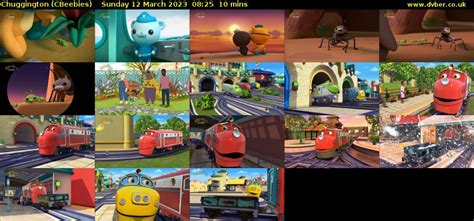 Chuggington Cbeebies 2023 03 12 0825