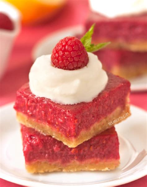 Raspberry Lemon Bars 100 Whole Grain Texanerin Baking