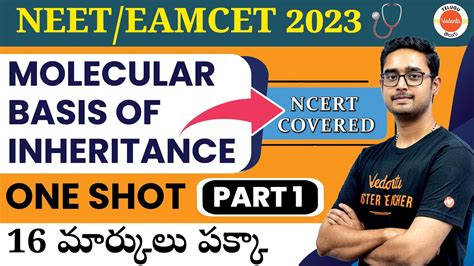 Molecular Basis Of Inheritance One Shot Part Neet Eamcet