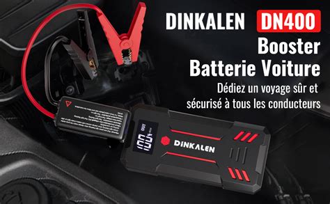 Dinkalen Booster Batterie Voiture Mah A Outils Nozzler